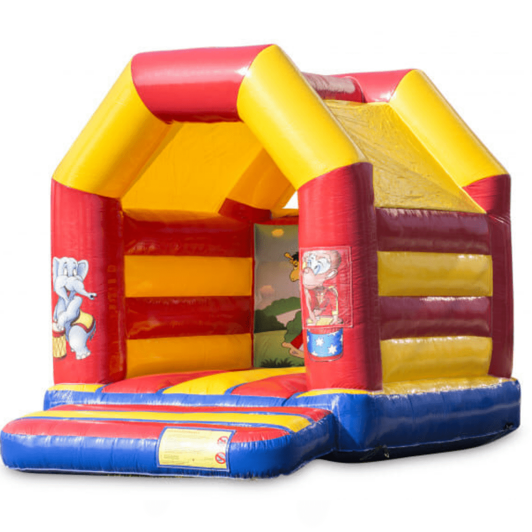 Cirkuszos közepes ugrálóvár