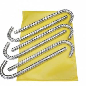 Légvár rögzítő vascövek