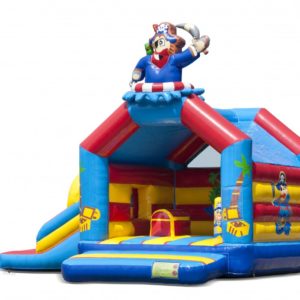 Kalózkapitány nagy légvár csúszdával