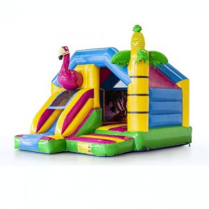 Flamingó csúszdás légvár