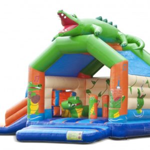 Krokodilos nagy légvár csúszdával