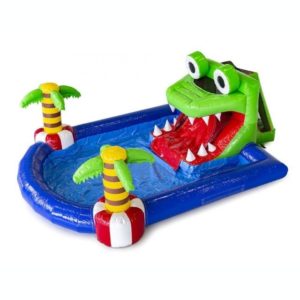 Krokodilos mini medencés légvár