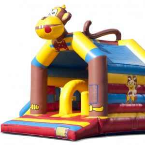 Majmos nagy légvár csúszdával