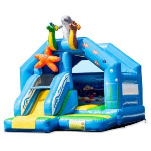 Óceán csúszdás légvár