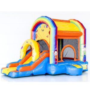 Party mini légvár csúszdával