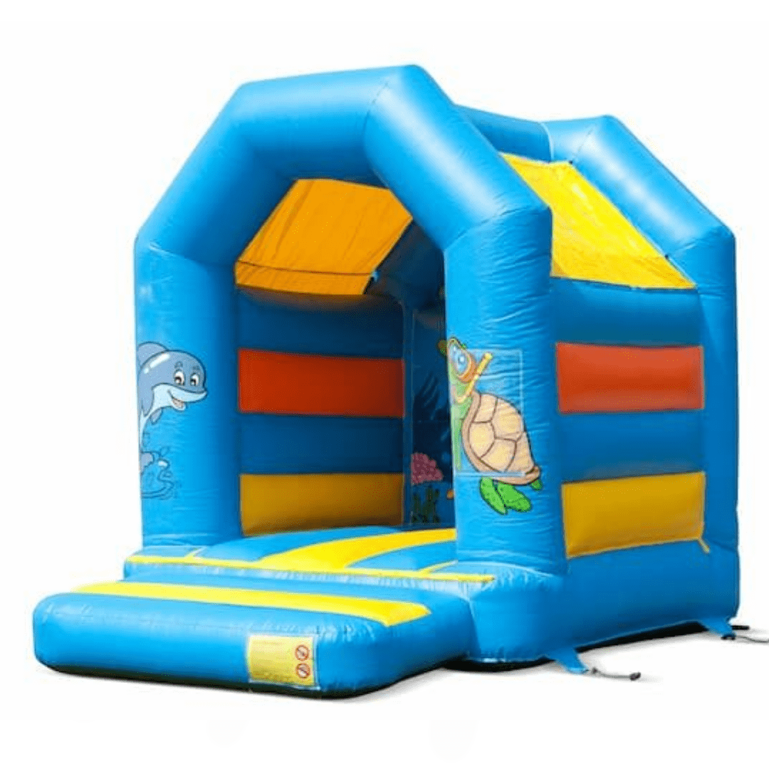 Tengeri világ közepes ugrálóvár