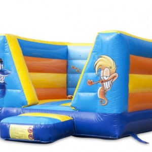 Tengeri világ nyitott mini ugrálóvár