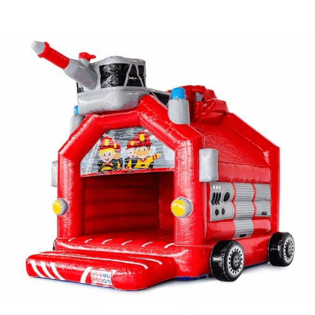 Tűzoltóautós nagy ugrálóvár