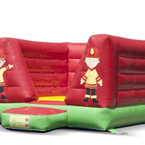 Tűzoltóautós nyitott mini ugralovár