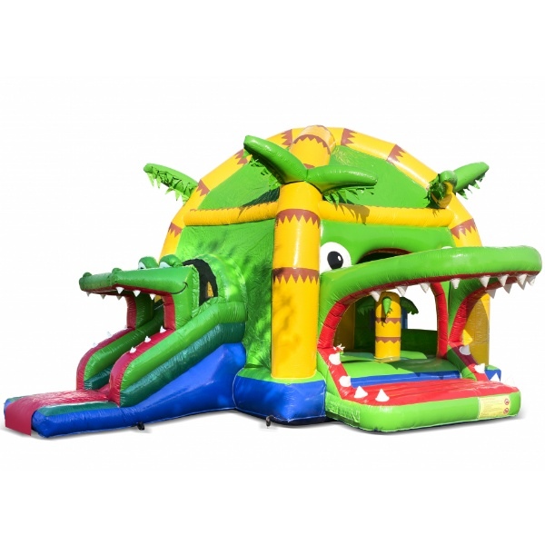 Krokodilos dóm oldalcsúszdával