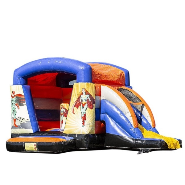 XS Szuperhős csúszdás ugrálóvár