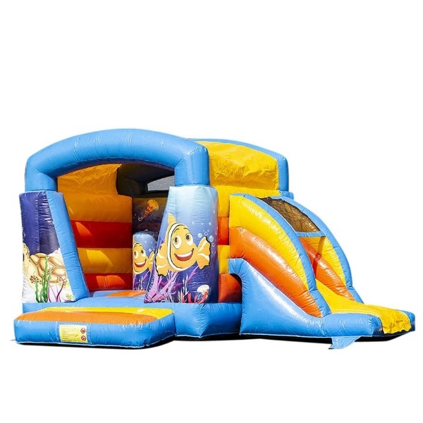 XS Tengeri világ csúszdás ugrálóvár