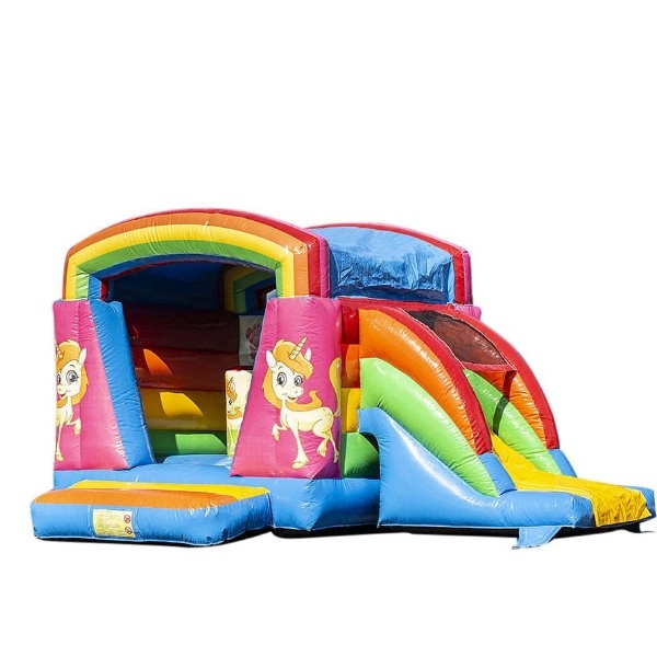 XS Unikornisos csúszdás ugrálóvár