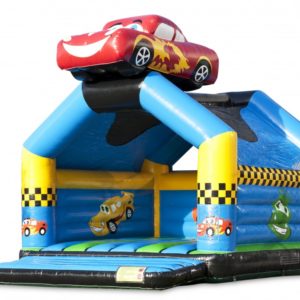 Versenyautós óriás ugrálóvár