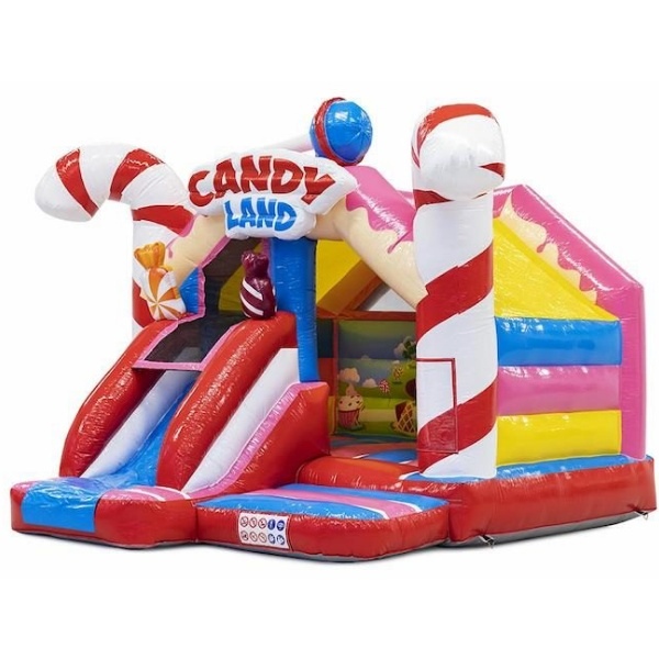 Cukorkás csúszdás légvár