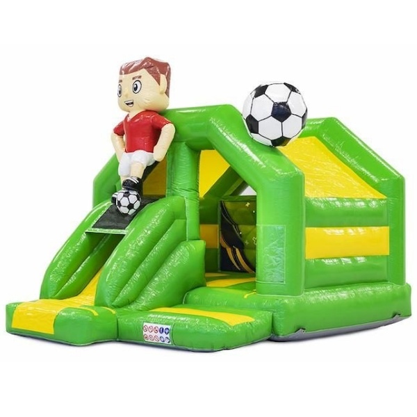 Focis csúszdás légvár