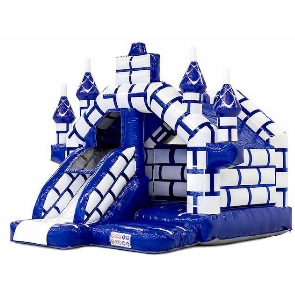 Kastély csúszdás légvár