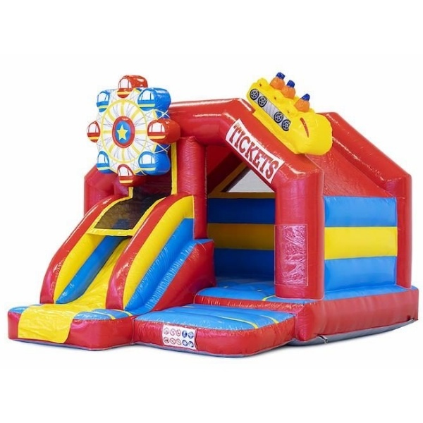 Vidámpark csúszdás légvár