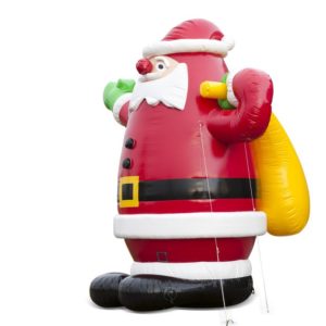 Álló óriás Télapó