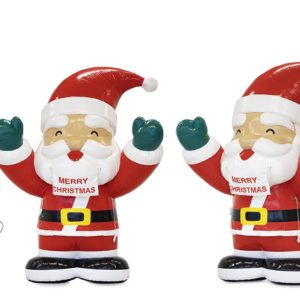 Óriás integető Mikulás 3,5 m