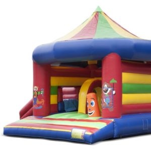 Sátor nagy légvár csúszdával