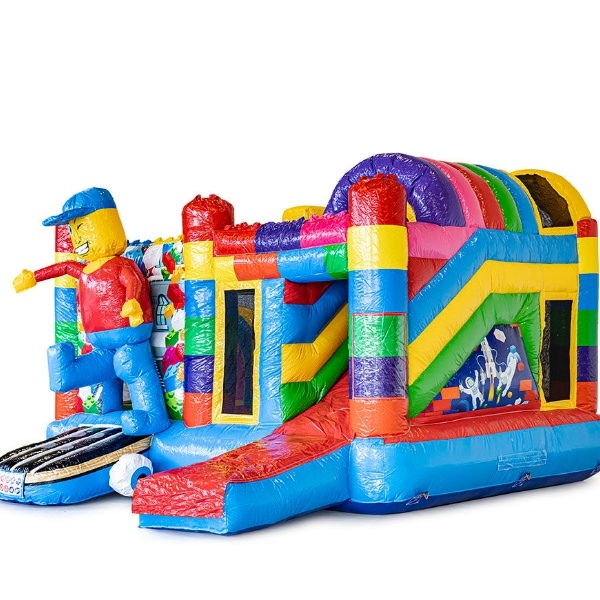 Építőkockás funny légvár