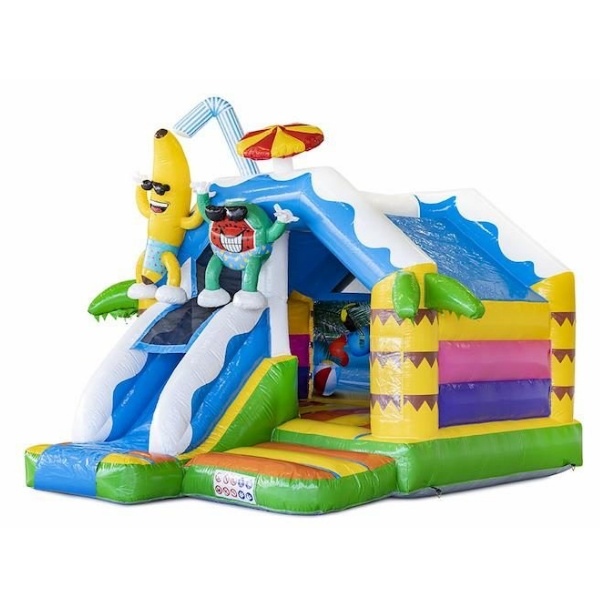 Nyári party csúszdás légvár