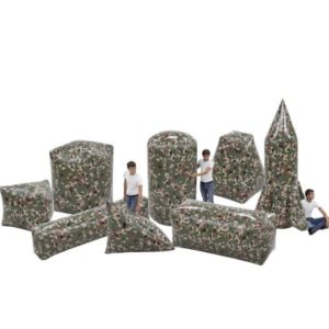 Terepszín akadályelemek (8 részes)