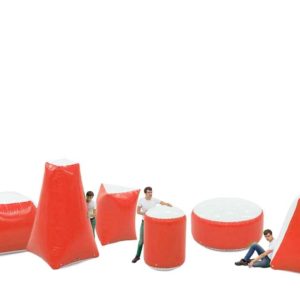 Piros akadályelemek (6 részes)