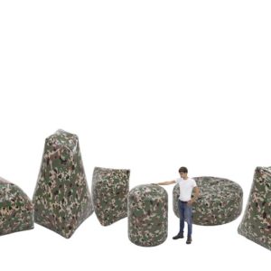 Terepszín akadályelemek (6 részes)