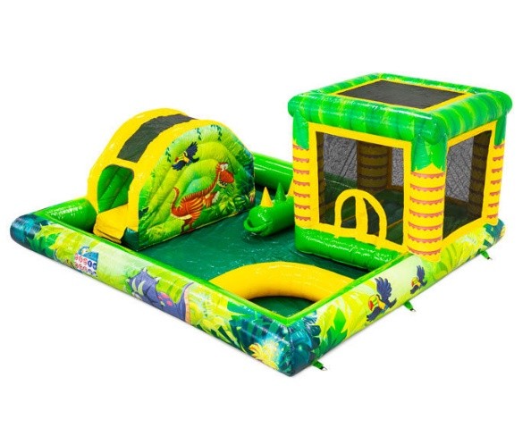 Dínó nyitott baba játszóház