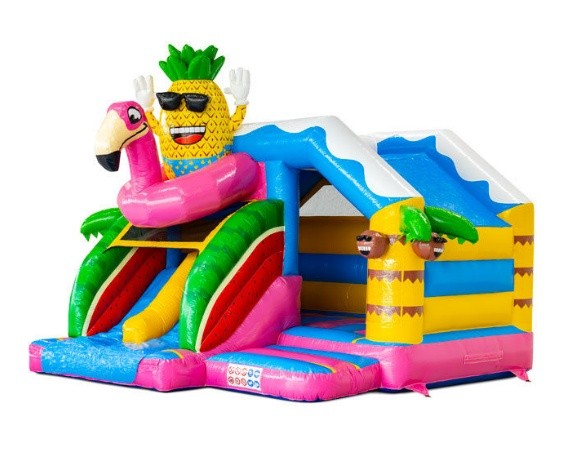 Hawaii dupla csúszdás légvár