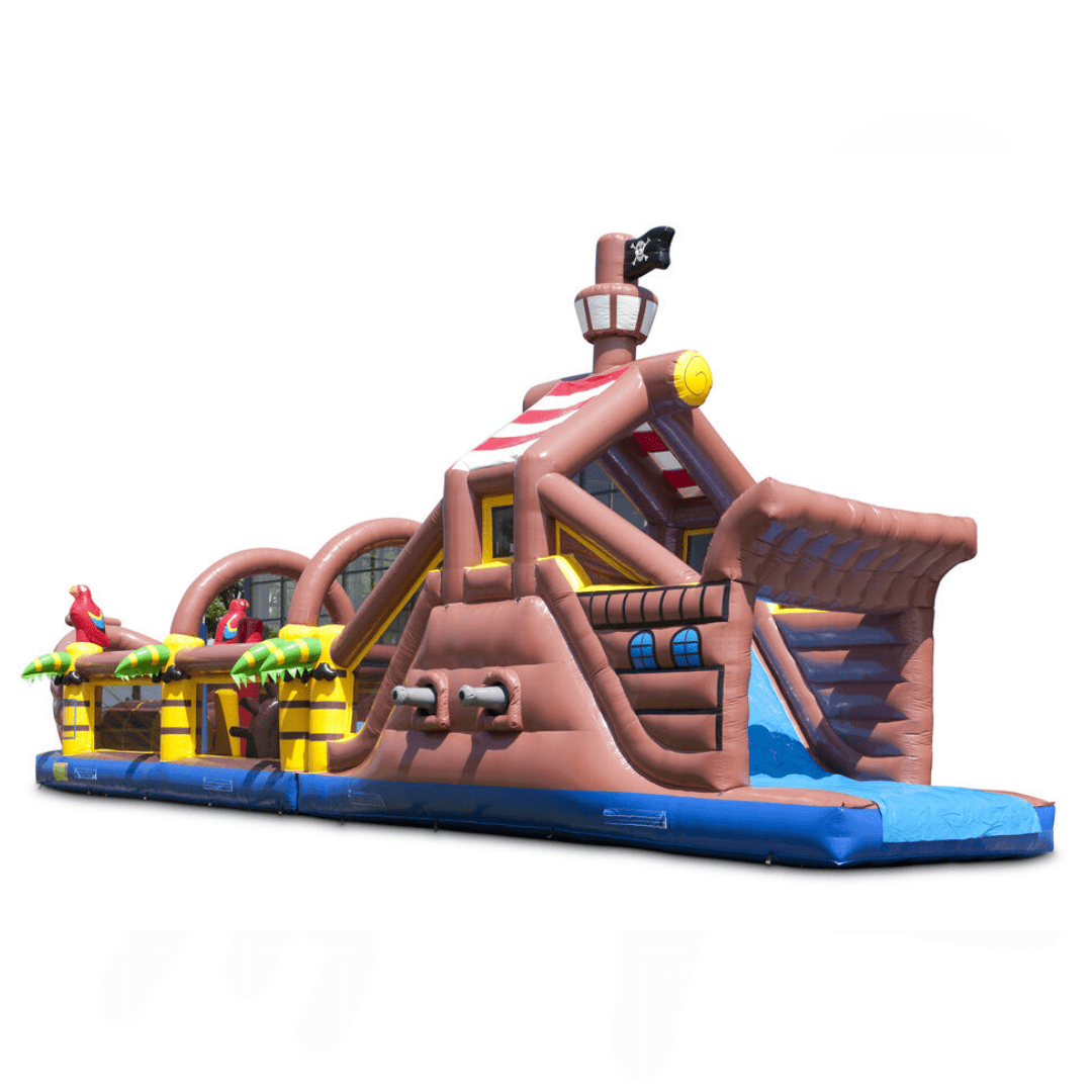 Kalózhajó akadálypálya (17 m)