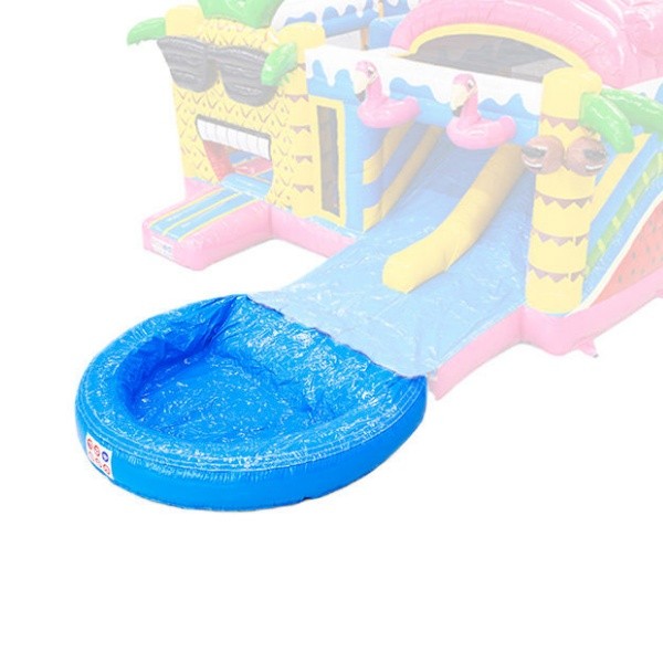 Medence dupla csúszdás légvárainkhoz