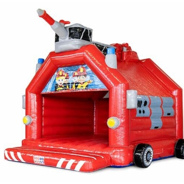 Tűzoltóautós óriás ugrálóvár
