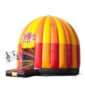 DISCO dóm XL ugrálóvár piros-sárga