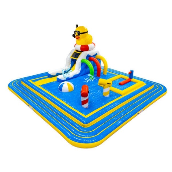 Kacsás nyitott spriccelő játszótér