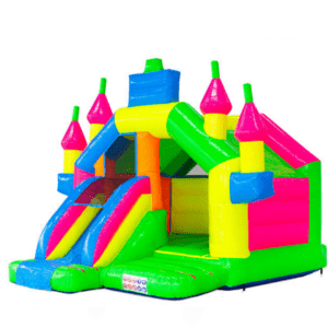 Neon kastély csúszdás légvár