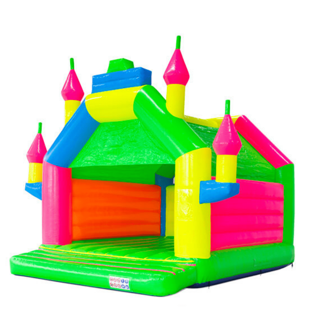 Neon kastély óriás ugrálóvár