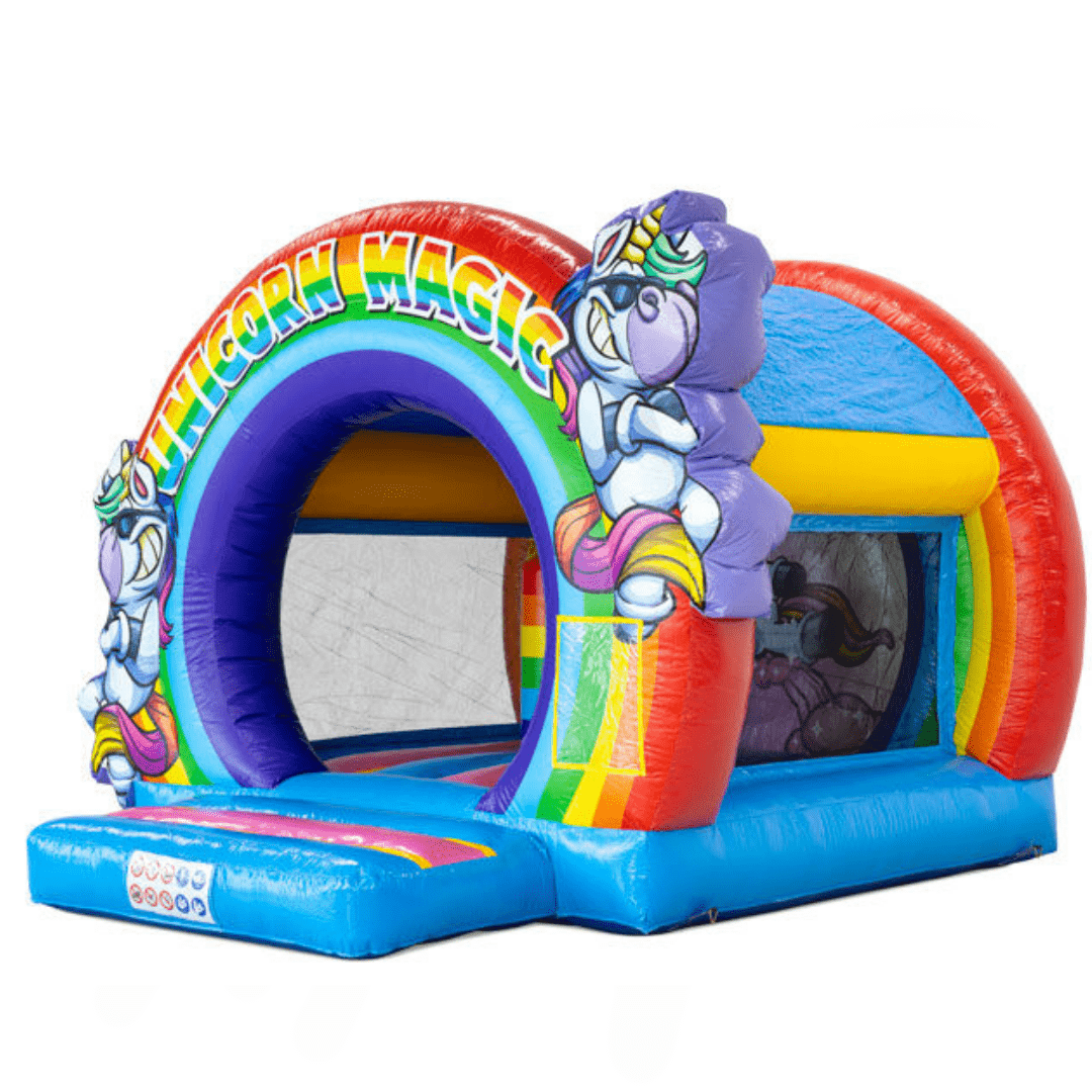 Unikornis kupola közepes ugrálóvár